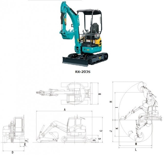 超小旋回バックホー（0.1㎥）｜レンタル rental カンキ kanki 建機 工場用機械 レンタカー 高所作業車 測量機 ハウス 鋼材 仮設 金物