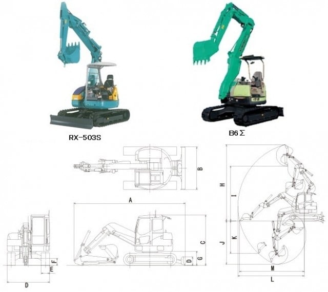 バックホークレーン仕様（0.12～0.2㎥）｜レンタル rental カンキ kanki 建機 工場用機械 レンタカー 高所作業車 測量機 ハウス  鋼材 仮設 金物